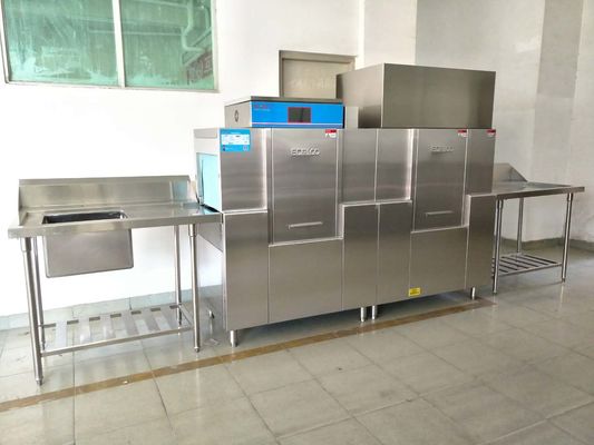 China lavaplatos ECO-M210PH, lavaplatos del transportador del estante 19.8KW/46.8KW del grado del restaurante proveedor