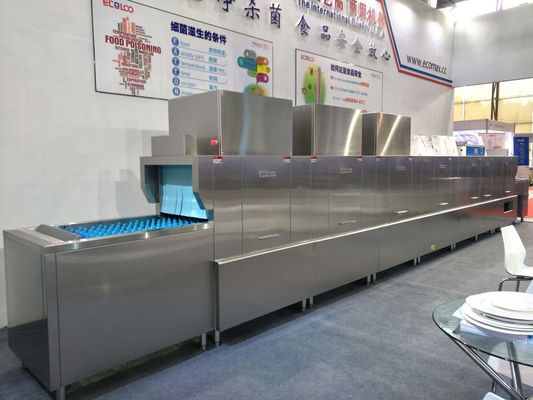China máquina ECO-L960CP3H3, máquina del lavaplatos del hotel 56KW/92KW de lavaplatos comercial proveedor