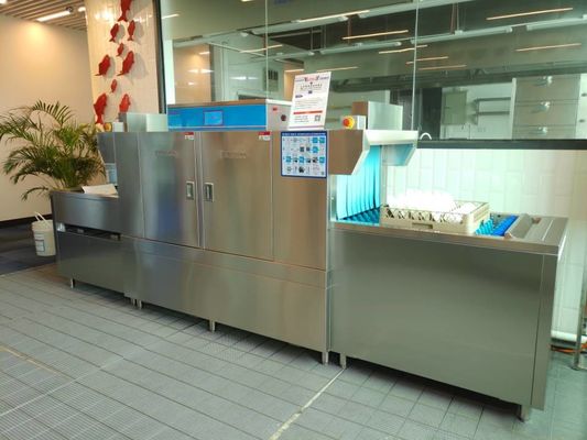 China la cocina 180L platea la lavadora, lavaplatos comercial para la cafetería 59KW proveedor