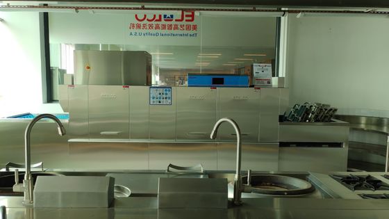 China Tipo máquina del lavaplatos del restaurante/lavaplatos resistentes del vuelo comerciales proveedor