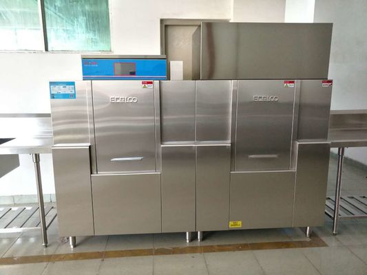 China Máquina de lavaplatos comercial del ISO, equipo comercial 19.8KW/46.8KW del lavaplatos proveedor