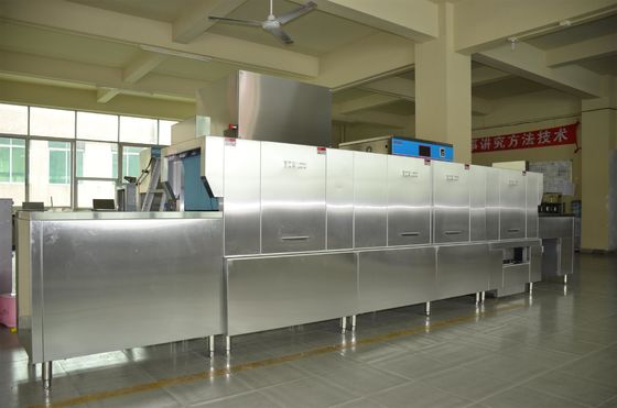 China Tipo lavaplatos 35KW/71KW del vuelo del acero inoxidable para los restaurantes proveedor