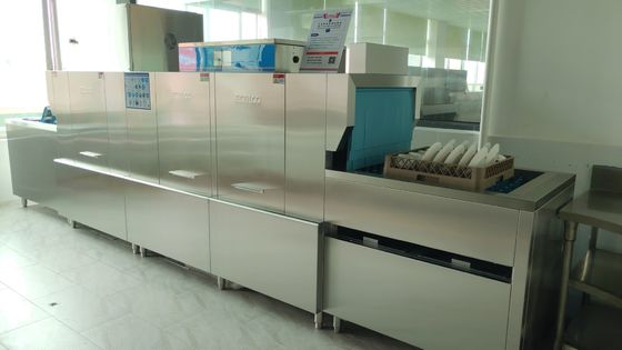 China Estación comercial del lavaplatos del aislamiento doble/agua caliente que esteriliza el lavaplatos proveedor